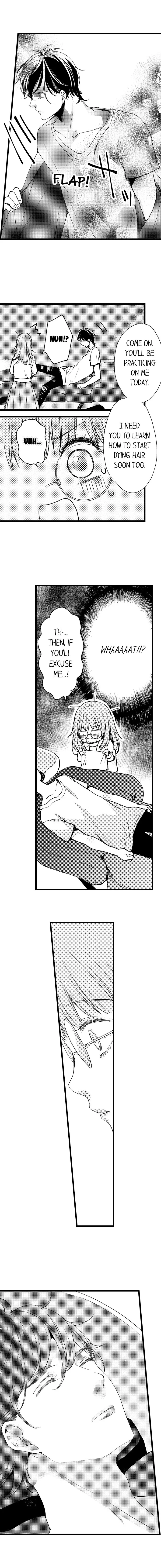 Ore no yubi de midarero. ~Heitengo no saron, ijiwaru ni jirasarete Chapter 2 page 4
