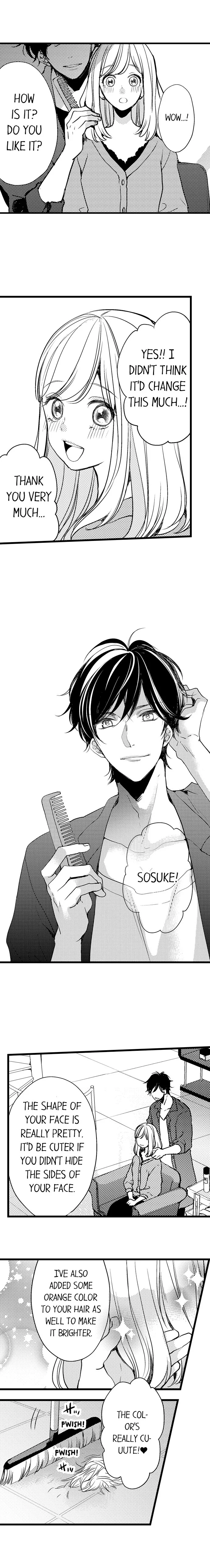 Ore no yubi de midarero. ~Heitengo no saron, ijiwaru ni jirasarete Chapter 1 page 4