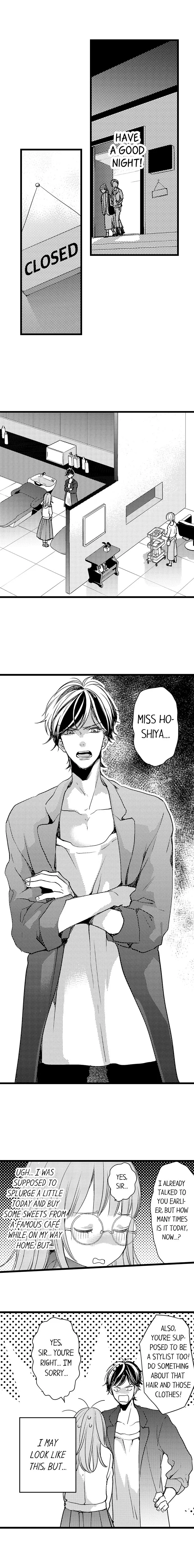 Ore no yubi de midarero. ~Heitengo no saron, ijiwaru ni jirasarete Chapter 2 page 2