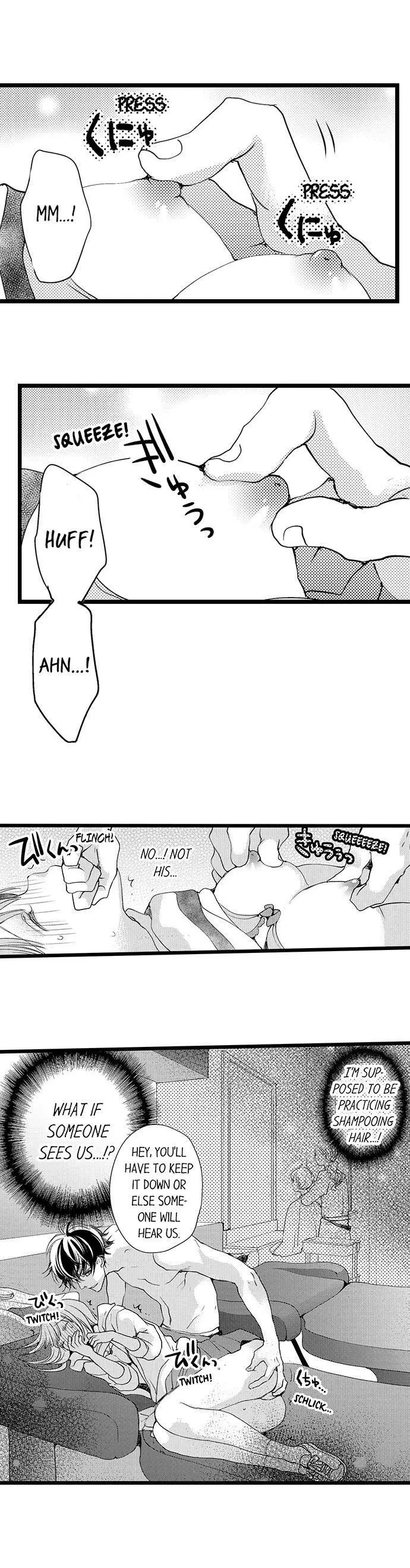 Ore no yubi de midarero. ~Heitengo no saron, ijiwaru ni jirasarete Chapter 3 page 7