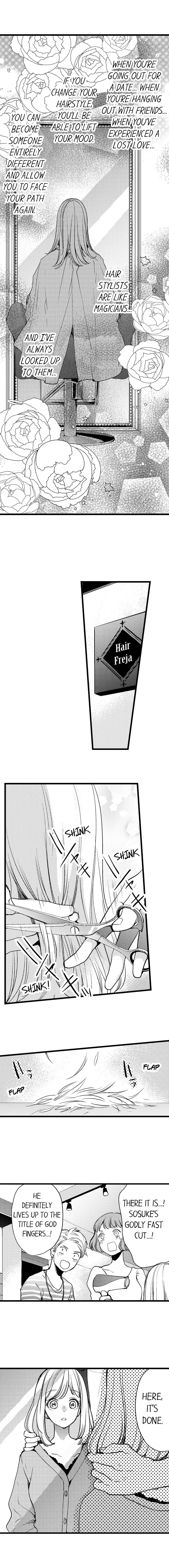 Ore no yubi de midarero. ~Heitengo no saron, ijiwaru ni jirasarete Chapter 1 page 3
