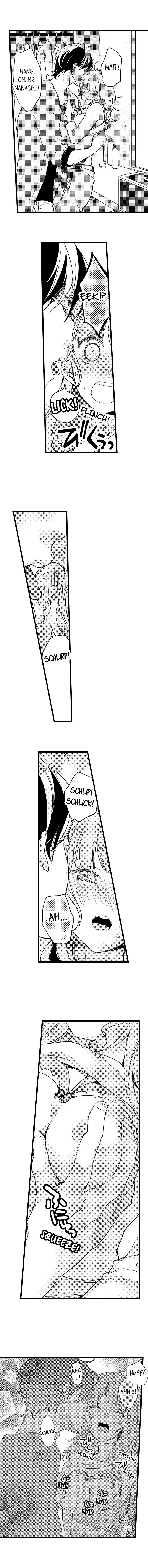 Ore no yubi de midarero. ~Heitengo no saron, ijiwaru ni jirasarete Chapter 5 page 7