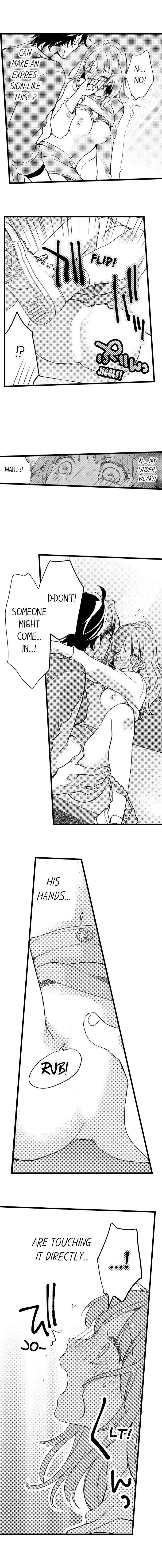 Ore no yubi de midarero. ~Heitengo no saron, ijiwaru ni jirasarete Chapter 5 page 9