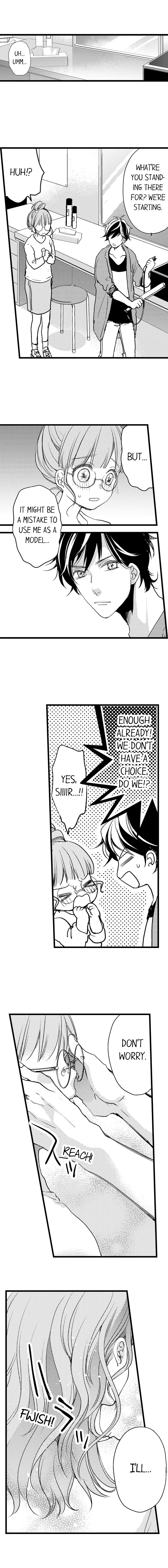 Ore no yubi de midarero. ~Heitengo no saron, ijiwaru ni jirasarete Chapter 5 page 4