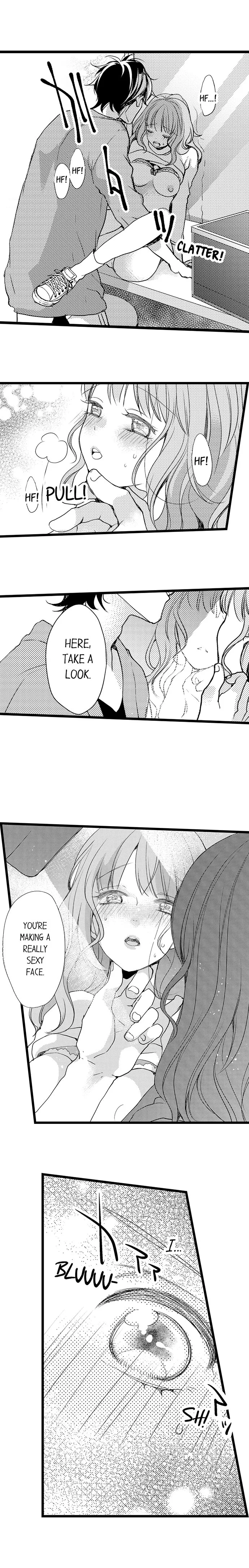 Ore no yubi de midarero. ~Heitengo no saron, ijiwaru ni jirasarete Chapter 5 page 8