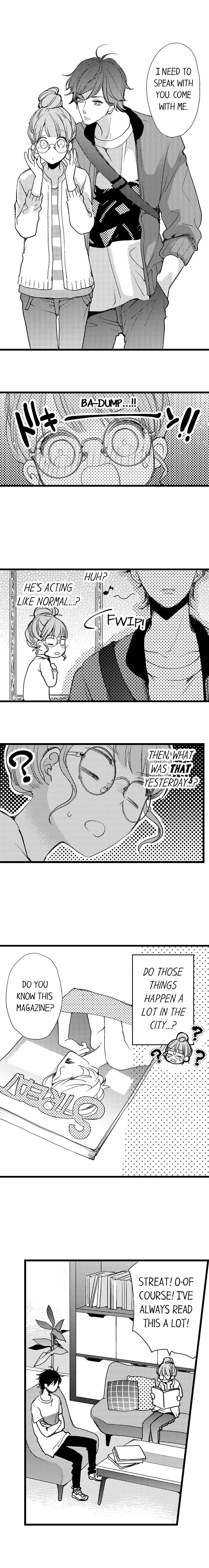 Ore no yubi de midarero. ~Heitengo no saron, ijiwaru ni jirasarete Chapter 4 page 3
