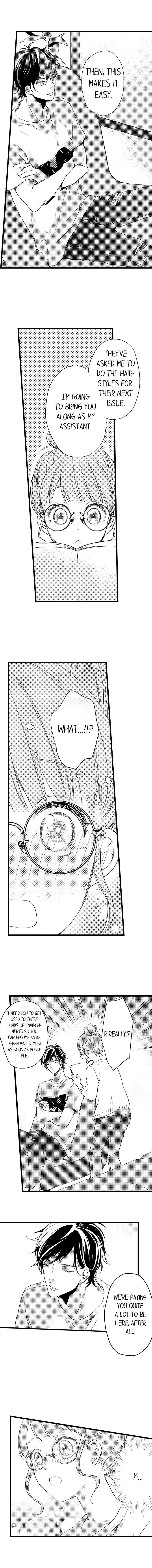 Ore no yubi de midarero. ~Heitengo no saron, ijiwaru ni jirasarete Chapter 4 page 4