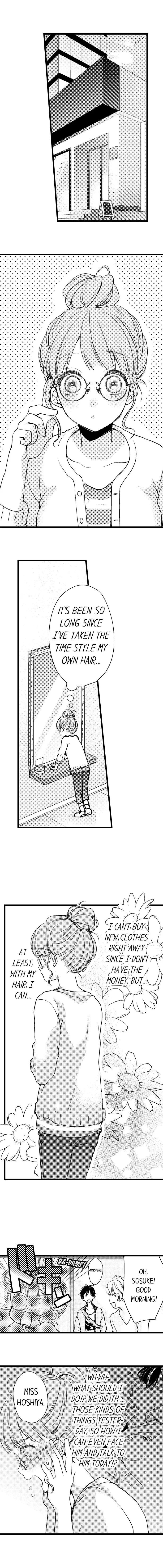 Ore no yubi de midarero. ~Heitengo no saron, ijiwaru ni jirasarete Chapter 4 page 2