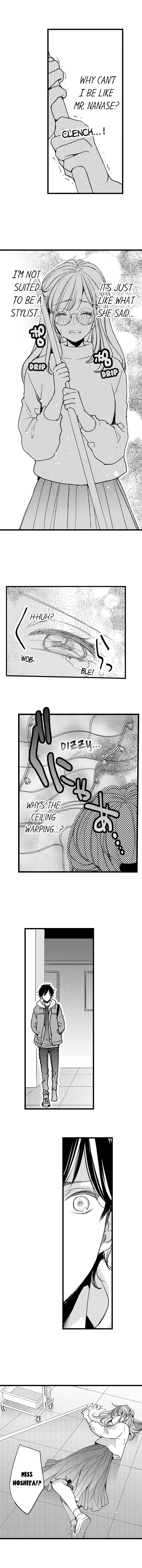 Ore no yubi de midarero. ~Heitengo no saron, ijiwaru ni jirasarete Chapter 7 page 9