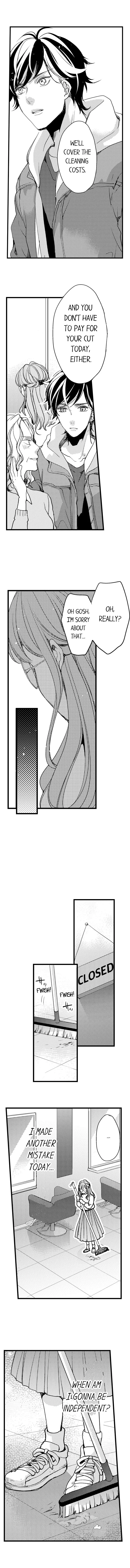 Ore no yubi de midarero. ~Heitengo no saron, ijiwaru ni jirasarete Chapter 7 page 8