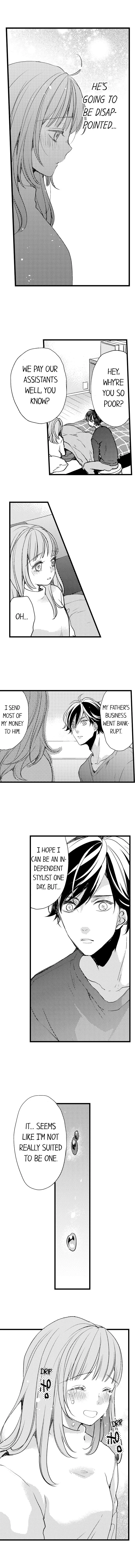 Ore no yubi de midarero. ~Heitengo no saron, ijiwaru ni jirasarete Chapter 8 page 9