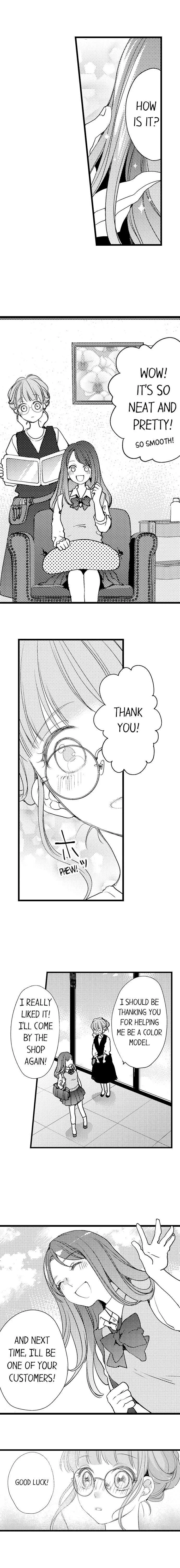 Ore no yubi de midarero. ~Heitengo no saron, ijiwaru ni jirasarete Chapter 10 page 2