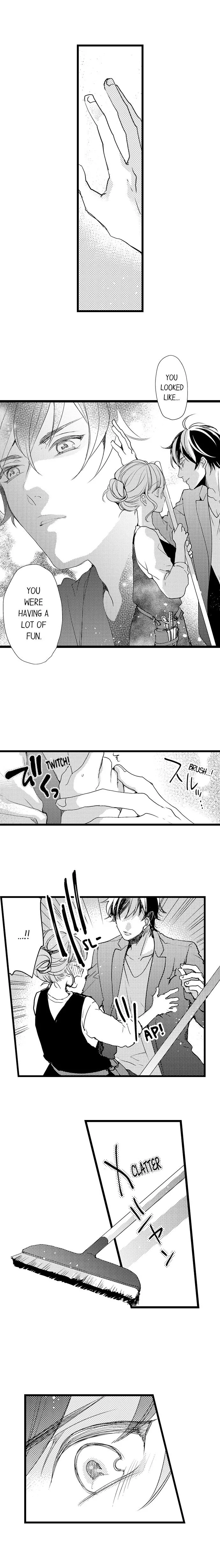 Ore no yubi de midarero. ~Heitengo no saron, ijiwaru ni jirasarete Chapter 12 page 2