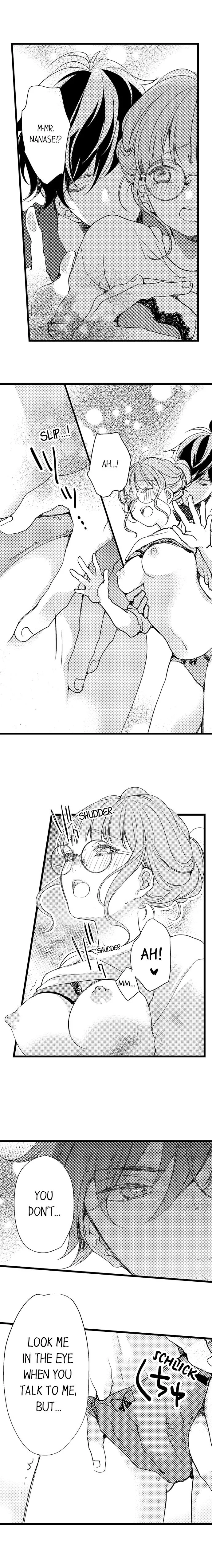 Ore no yubi de midarero. ~Heitengo no saron, ijiwaru ni jirasarete Chapter 12 page 4