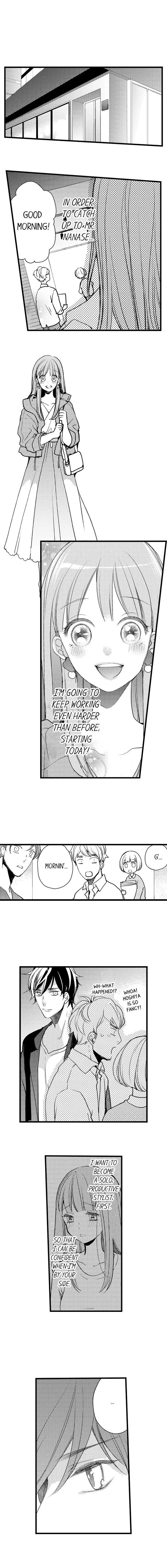 Ore no yubi de midarero. ~Heitengo no saron, ijiwaru ni jirasarete Chapter 21 page 8