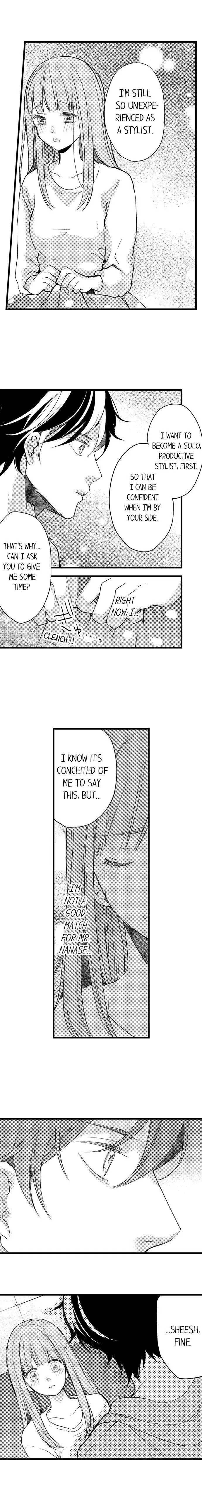 Ore no yubi de midarero. ~Heitengo no saron, ijiwaru ni jirasarete Chapter 21 page 2
