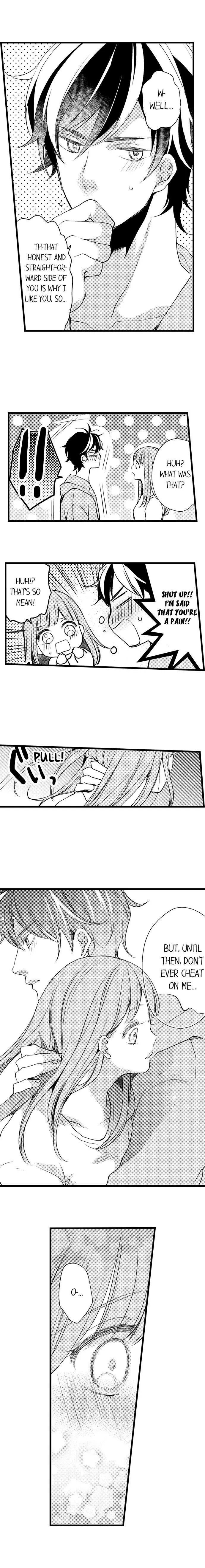 Ore no yubi de midarero. ~Heitengo no saron, ijiwaru ni jirasarete Chapter 21 page 3