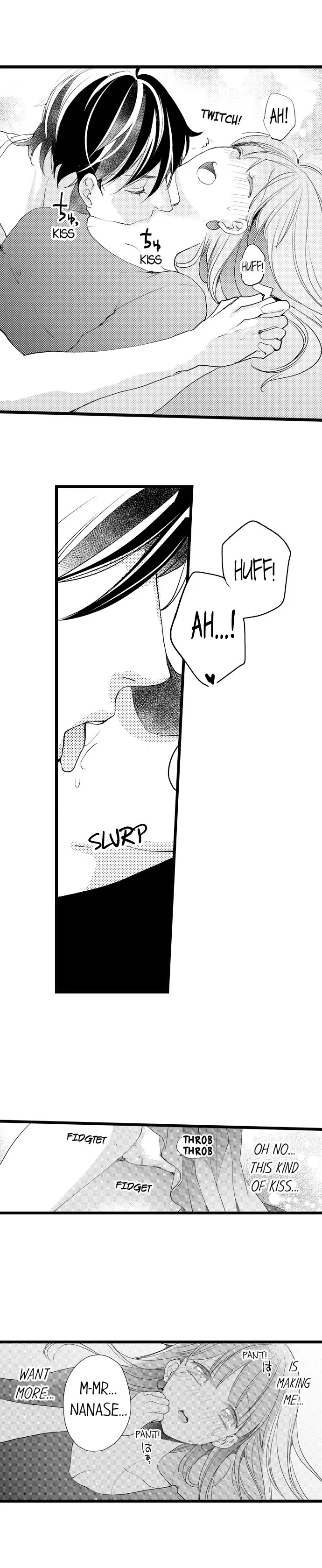 Ore no yubi de midarero. ~Heitengo no saron, ijiwaru ni jirasarete Chapter 24 page 9