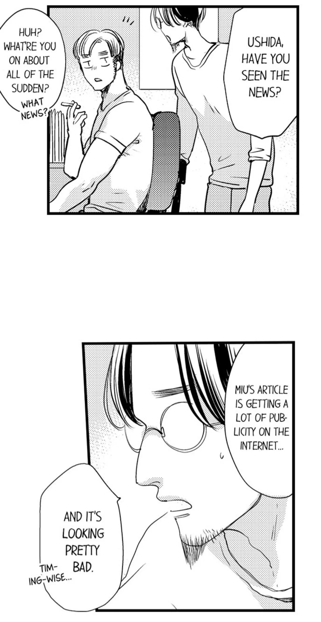 Ore no yubi de midarero. ~Heitengo no saron, ijiwaru ni jirasarete Chapter 30 page 14
