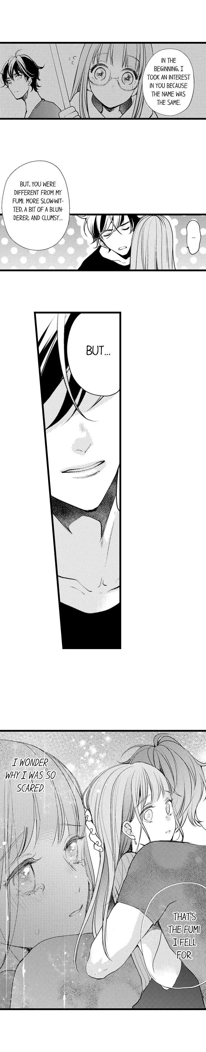 Ore no yubi de midarero. ~Heitengo no saron, ijiwaru ni jirasarete Chapter 35 page 8