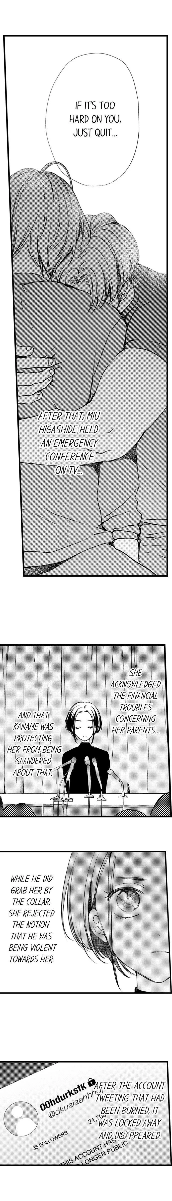 Ore no yubi de midarero. ~Heitengo no saron, ijiwaru ni jirasarete Chapter 35 page 3