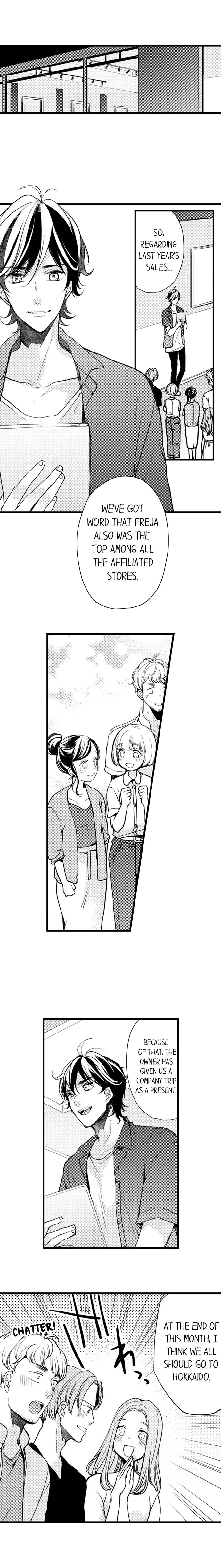 Ore no yubi de midarero. ~Heitengo no saron, ijiwaru ni jirasarete Chapter 37 page 2