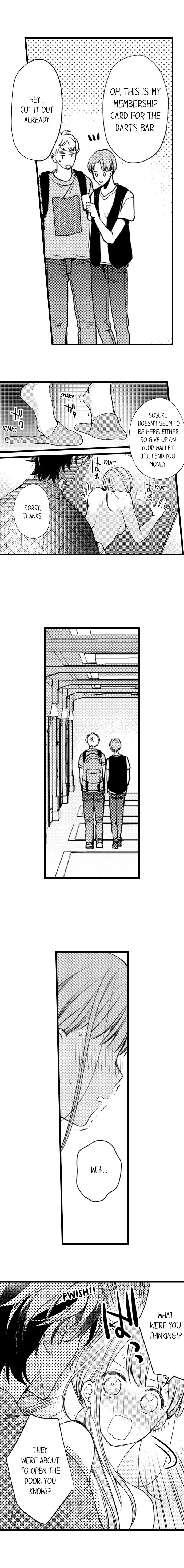 Ore no yubi de midarero. ~Heitengo no saron, ijiwaru ni jirasarete Chapter 40 page 5