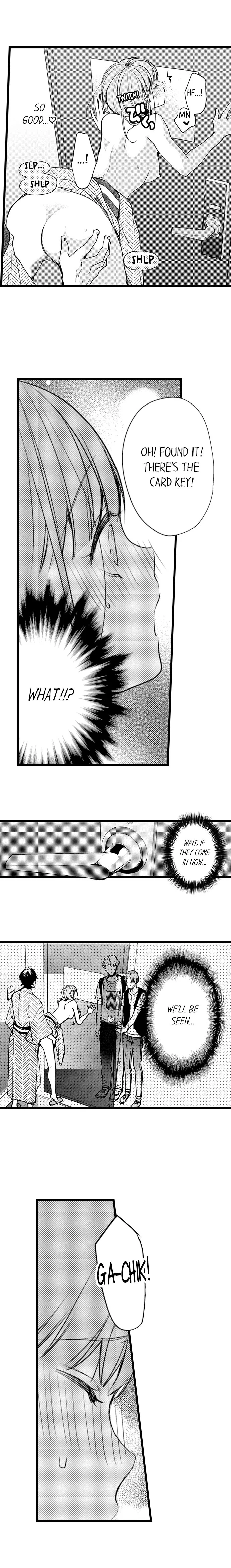 Ore no yubi de midarero. ~Heitengo no saron, ijiwaru ni jirasarete Chapter 40 page 4