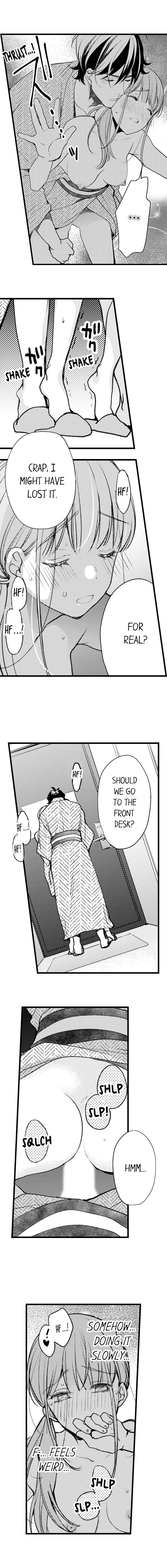 Ore no yubi de midarero. ~Heitengo no saron, ijiwaru ni jirasarete Chapter 40 page 3