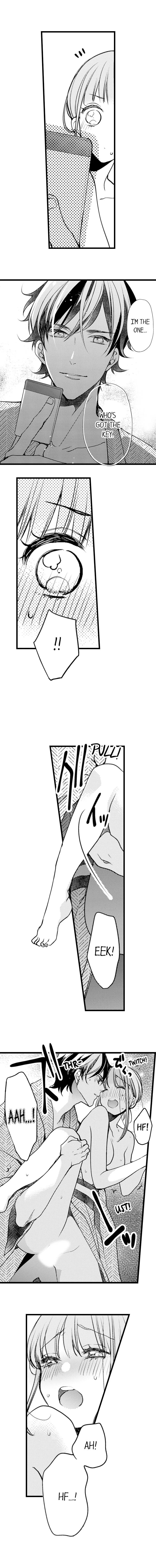 Ore no yubi de midarero. ~Heitengo no saron, ijiwaru ni jirasarete Chapter 40 page 6