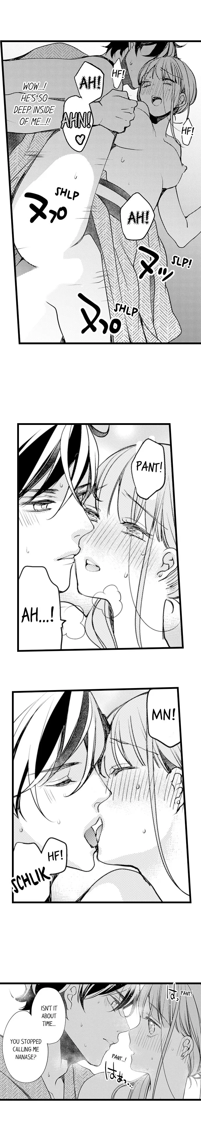 Ore no yubi de midarero. ~Heitengo no saron, ijiwaru ni jirasarete Chapter 40 page 7