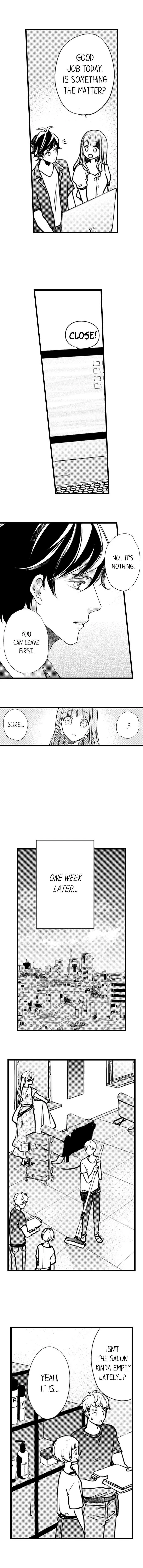 Ore no yubi de midarero. ~Heitengo no saron, ijiwaru ni jirasarete Chapter 41 page 6