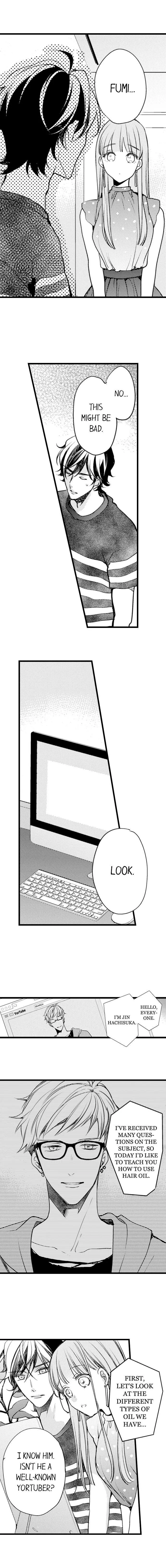 Ore no yubi de midarero. ~Heitengo no saron, ijiwaru ni jirasarete Chapter 41 page 8