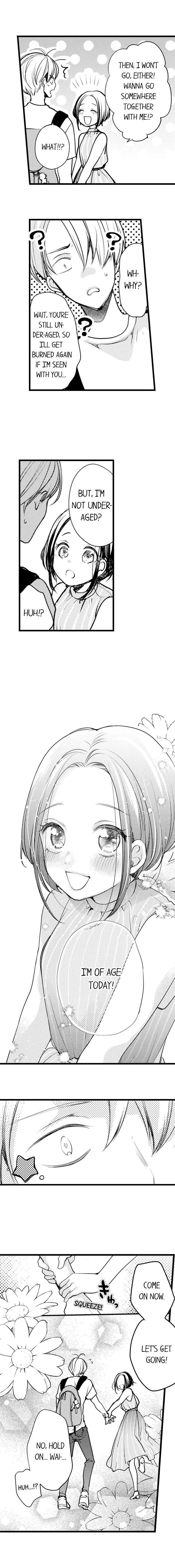 Ore no yubi de midarero. ~Heitengo no saron, ijiwaru ni jirasarete Chapter 36 page 9