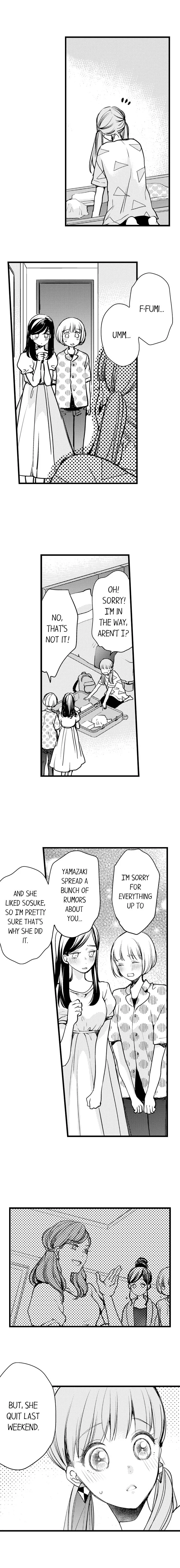 Ore no yubi de midarero. ~Heitengo no saron, ijiwaru ni jirasarete Chapter 38 page 9