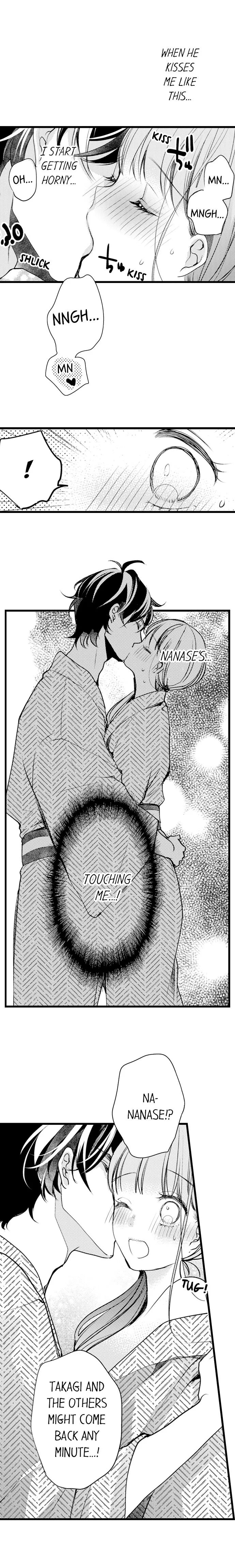 Ore no yubi de midarero. ~Heitengo no saron, ijiwaru ni jirasarete Chapter 39 page 7