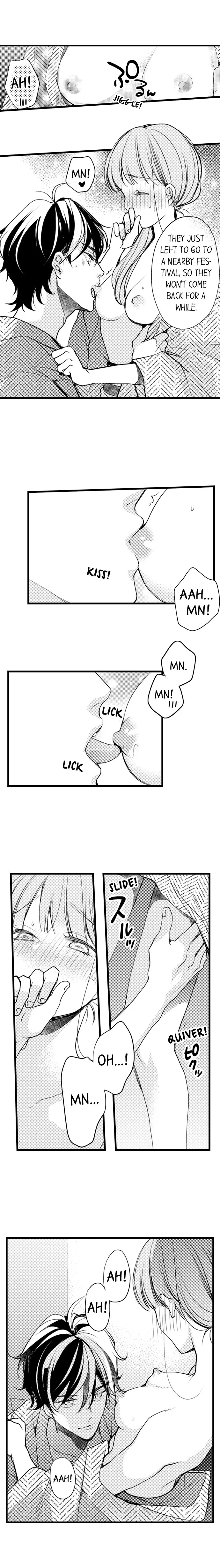 Ore no yubi de midarero. ~Heitengo no saron, ijiwaru ni jirasarete Chapter 39 page 8