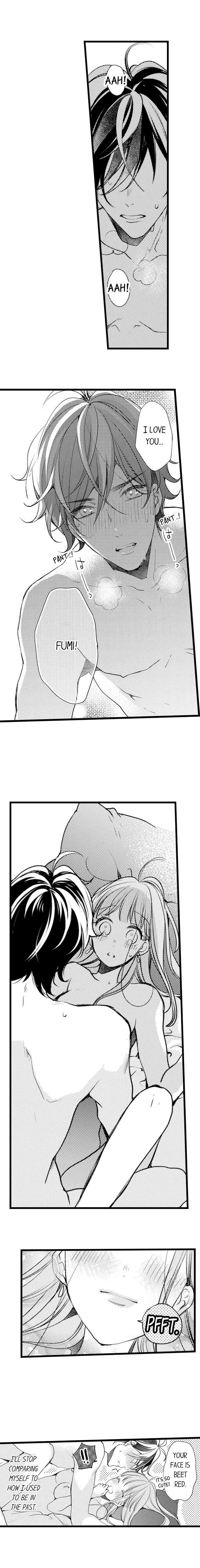 Ore no yubi de midarero. ~Heitengo no saron, ijiwaru ni jirasarete Chapter 36 page 7