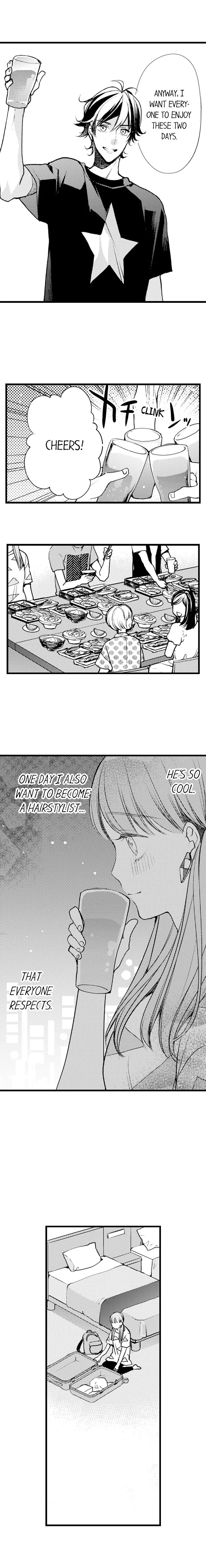 Ore no yubi de midarero. ~Heitengo no saron, ijiwaru ni jirasarete Chapter 38 page 8