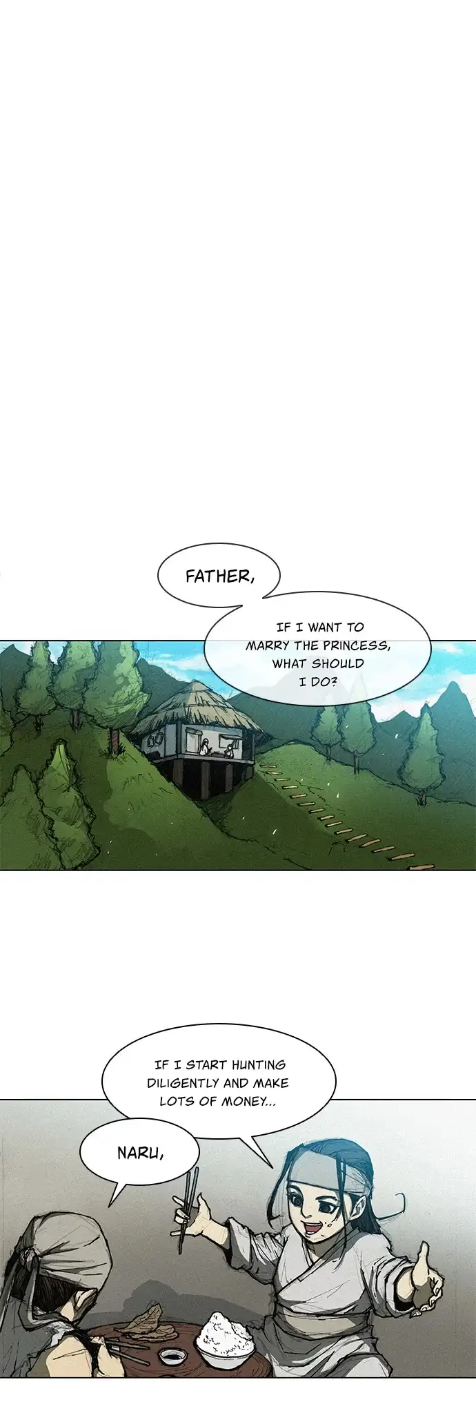 The Long Way Of The Warrior Chapter 1 page 5