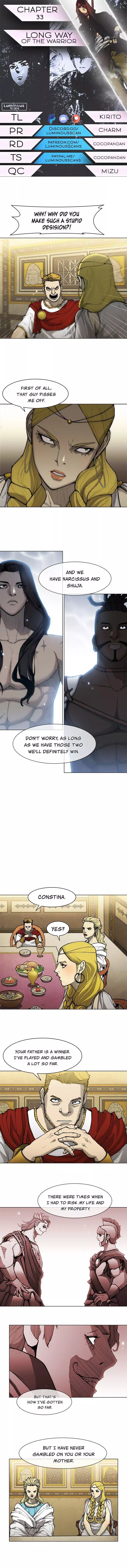 The Long Way Of The Warrior Chapter 33 page 1
