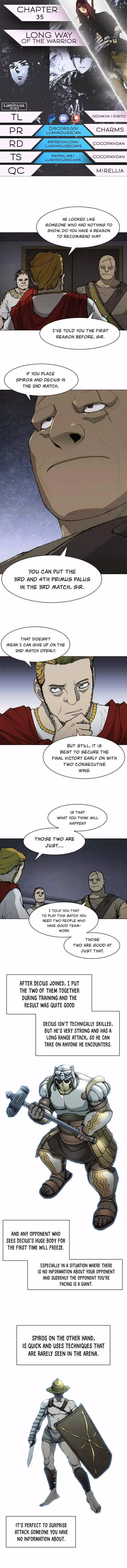 The Long Way Of The Warrior Chapter 35 page 1