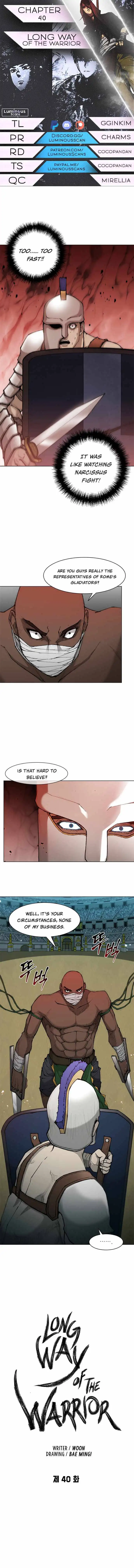 The Long Way Of The Warrior Chapter 40 page 1