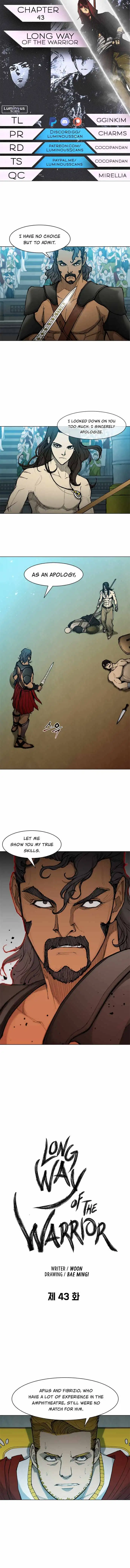 The Long Way Of The Warrior Chapter 43 page 1