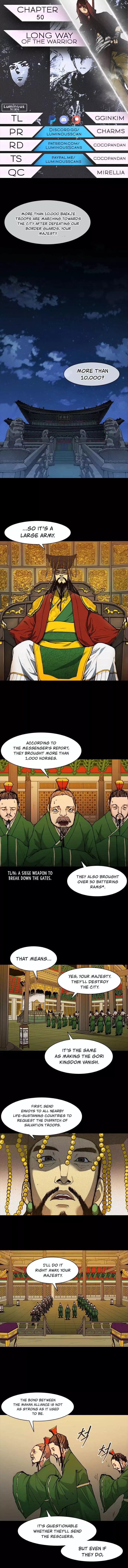 The Long Way Of The Warrior Chapter 50 page 1
