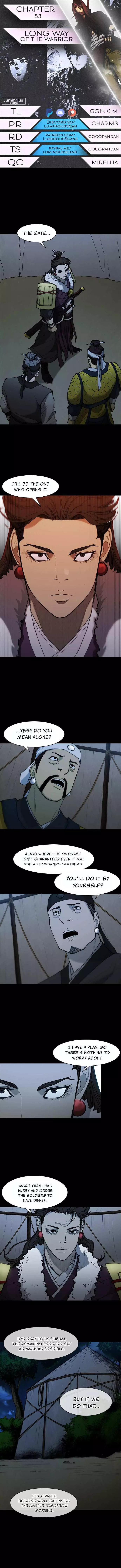 The Long Way Of The Warrior Chapter 53 page 1