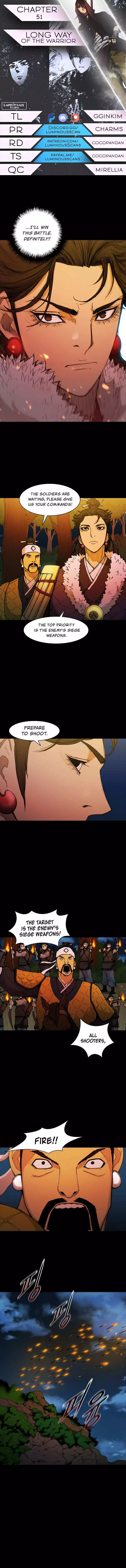 The Long Way Of The Warrior Chapter 51 page 1