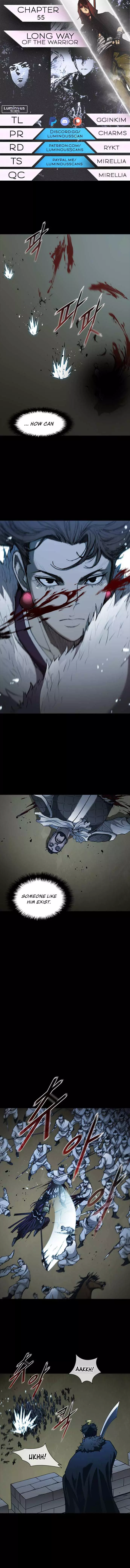 The Long Way Of The Warrior Chapter 55 page 1