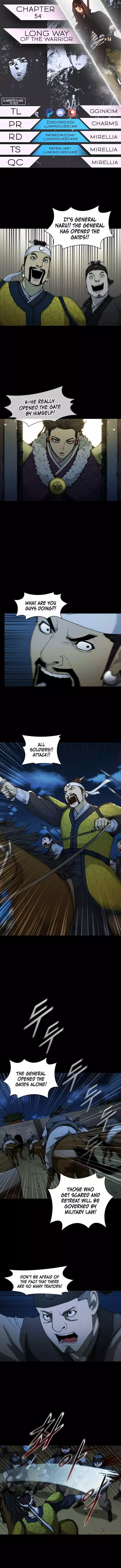 The Long Way Of The Warrior Chapter 54 page 1