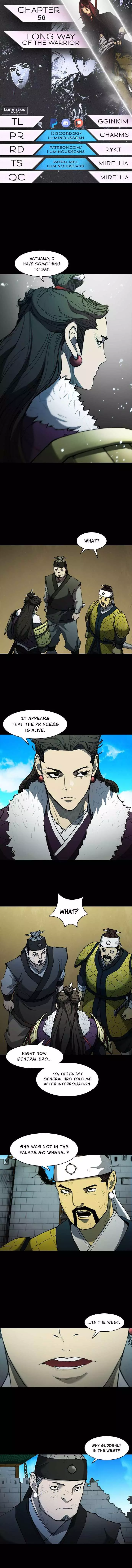 The Long Way Of The Warrior Chapter 56 page 1